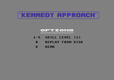 Kennedy Approach screenshot 3 for Commodore 64